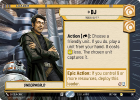 DJ - Need a Lift? (HYPERSPACE) : 282 SECRET OF POWER - Star Wars Unlimited Single Card