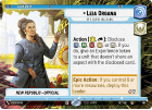 Leia Organa - Of A Secret Bloodline (HYPERSPACE) : 268 SECRET OF POWER - Star Wars Unlimited Single Card