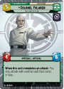 Colonel Yularen - This is Why We Plan (HYPERSPACE) : 270 SECRET OF POWER - Star Wars Unlimited Single Card - Image 2