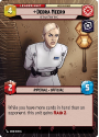 Dedra Meero - Not Wasting Time (HYPERSPACE) : 274 SECRET OF POWER - Star Wars Unlimited Single Card - Image 2