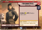 Governor Pryce - Tyrant of Lothal (HYPERSPACE) : 275 SECRET OF POWER - Star Wars Unlimited Single Card