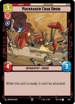 Muckraker Crab Droid (FOIL) single card from Star Wars Unlimited