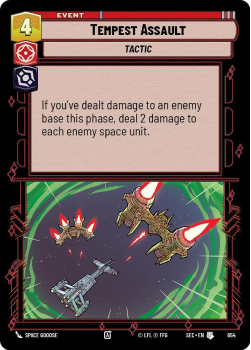 Tempest Assault (FOIL) single card from Star Wars Unlimited