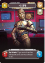 C-3P0 - Human-Cyborg Relations (SHOWCASE) : 1035 SECRET OF POWER - Star Wars Unlimited Single Card - Image 2