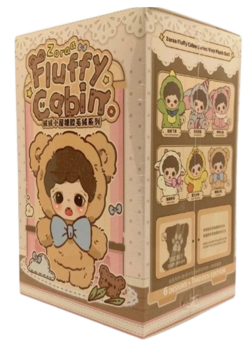 Zoraa Fluffy Cabin Vinyl Plush Doll Blind Box