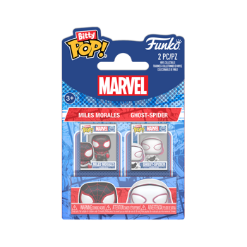 Pop! Bitty Pop Marvel - Miles Morales and Ghost Spider 2 Pack