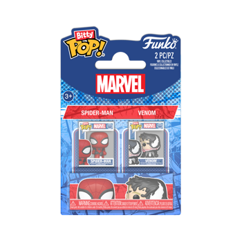 Pop! Bitty Pop Marvel - Spider-Man and Venom 2 Pack