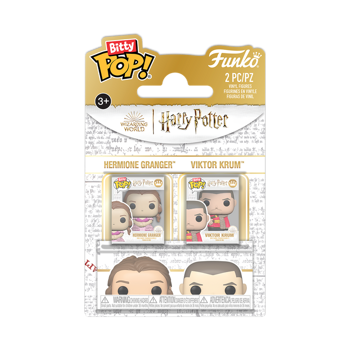 Pop! Bitty Pop Harry Potter - Hermione and Krum 2 Pack