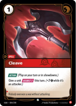 Cleave single card from Riftbound : League of Legends Card Game