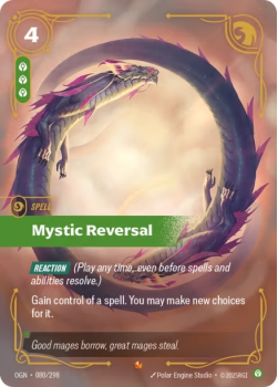 Mystic Reversal single card from Riftbound : League of Legends Card Game