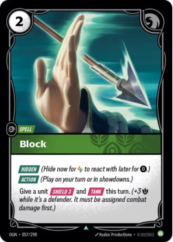 Block single card from Riftbound : League of Legends Card Game