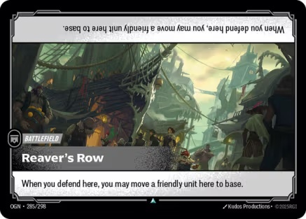 Reaver's Row single card from Riftbound : League of Legends Card Game