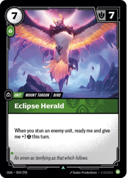 Eclipse Herald single card from Riftbound : League of Legends Card Game