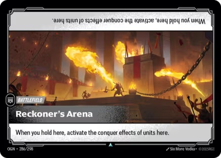 Reckoner's Arena single card from Riftbound : League of Legends Card Game
