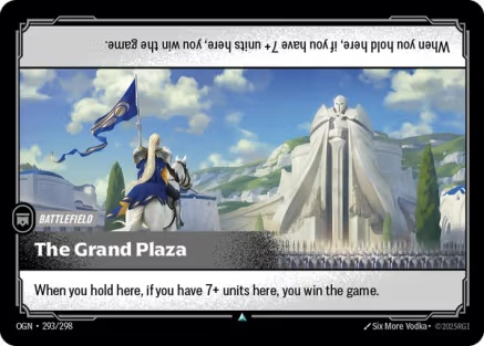 The Grand Plaza single card from Riftbound : League of Legends Card Game