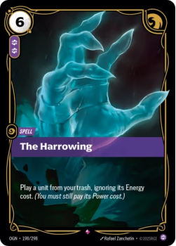 The Harrowing single card from Riftbound : League of Legends Card Game