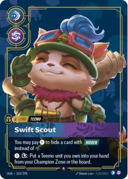 Swift Scout single card from Riftbound : League of Legends Card Game
