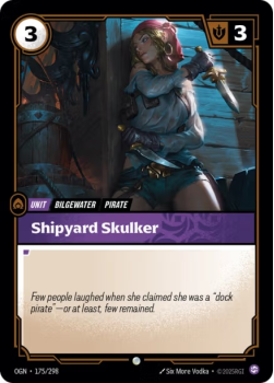 Shipyard Skulker single card from Riftbound : League of Legends Card Game
