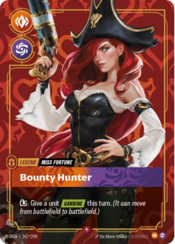 Bounty Hunter single card from Riftbound : League of Legends Card Game