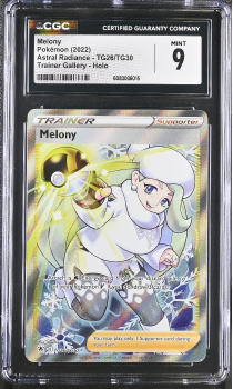 Melony (TRAINER GALLERY - HOLO) : TG26/RG30 ASTRAL RADIANCE - CERTIFIED GUARANTY COMPANY Graded Card - 9 MINT