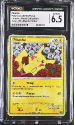 Pikachu (HOLO)(POLISH) : PIKACHU WORLD COLLECTION - CERTIFIED GUARANTY COMPANY Graded Card - 6 EX/NM+