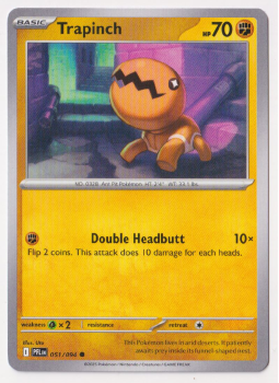 Trapinch single card from Pokemon
