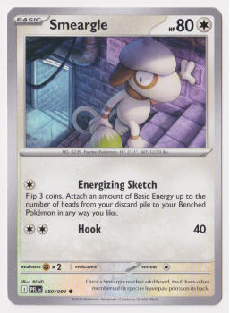 Smeargle single card from Pokemon
