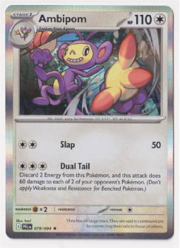 Ambipom single card from Pokemon