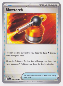 Blowtorch single card from Pokemon