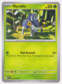 Nymble single card from Pokemon