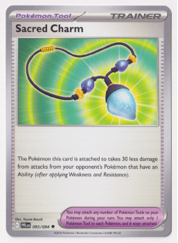 Sacred Charm single card from Pokemon