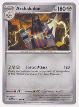 Archaludon single card from Pokemon