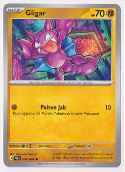 Gligar single card from Pokemon