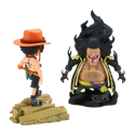 One Piece WCF Stories Ace vs Teach Figures - Image 2