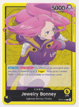 Jewelry Bonney single card from One Piece Trading Card Game