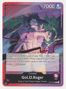 Gol.D.Roger single card from One Piece Trading Card Game