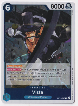 Vista single card from One Piece Trading Card Game