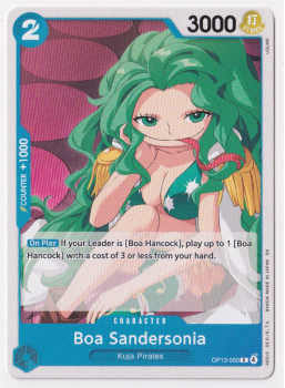 Boa Sandersonia single card from One Piece Trading Card Game