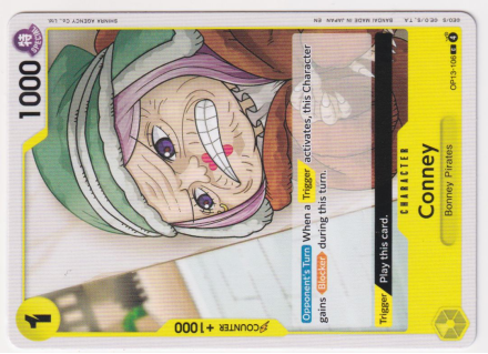 Conney single card from One Piece Trading Card Game