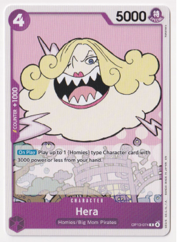 Hera single card from One Piece Trading Card Game