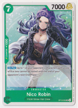 Nico Robin single card from One Piece Trading Card Game