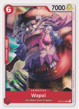 Wapol single card from One Piece Trading Card Game