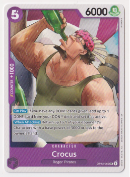 Crocus single card from One Piece Trading Card Game