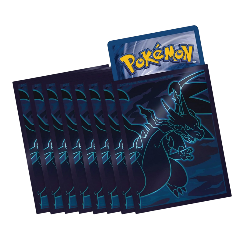 Pokemon Phantasmal Flames Mega Charizard Standard Card Sleeves Pokemon Phantasmal Flames Mega Charizard Standard Card Sleeves