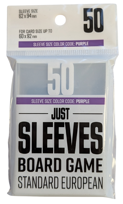 just sleeves card sleeves Amazon.com: Just Sleeves | Pack of 50 Standard Card Sleeves for Board Game  and Card Games | Professional Protection for Up to 50 Large TCG Decks &  Gaming Cards main image 1