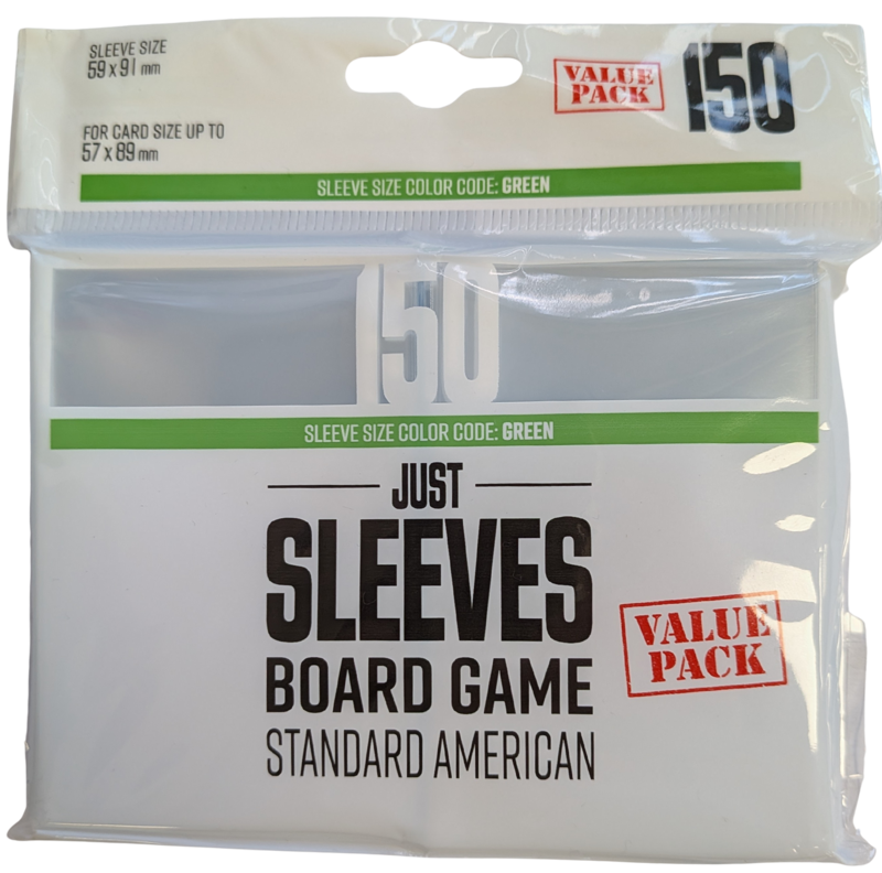 just sleeves standard card game while the sturdy construction keeps your cards safe from wear and tear Gamegenic - Just Sleeves: Standard