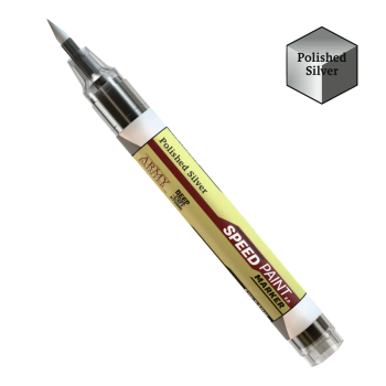 The Army Painter Speedpaint Marker - Polished Silver