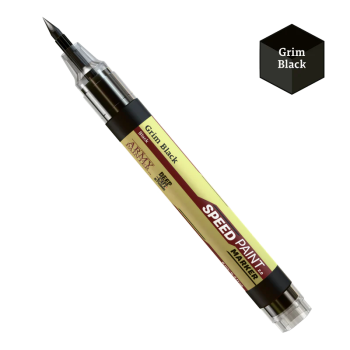 The Army Painter Speedpaint Marker - Grim Black
