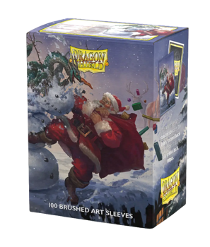 Dragon Shield Christmas 2025 - Brushed Art Sleeves Standard Size (100 Sleeves)