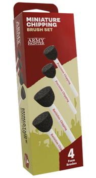 The Army Painter Miniature Chipping Brush Set